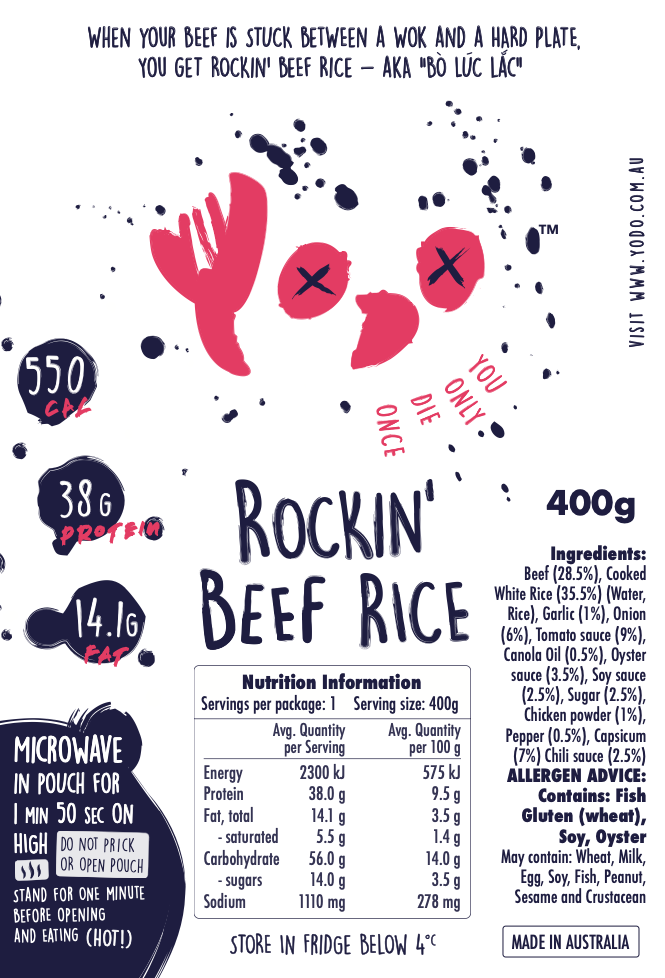 Shakin Beef (Bò Lúc Lắc) (550 cal)